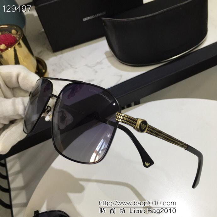 ARMANI阿瑪尼 2019新品 偏光金屬男款太陽鏡 寶麗來高清偏光鏡片 夏日出行必備款 3009  lly1465